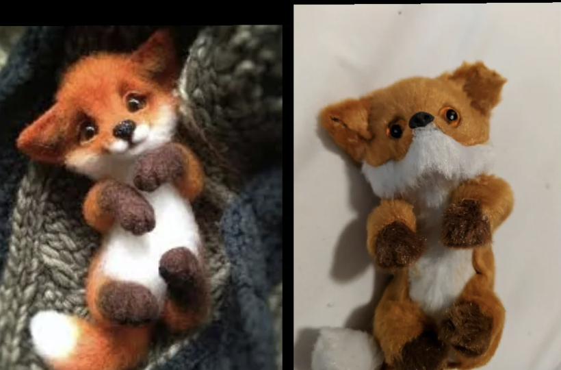 felt fox